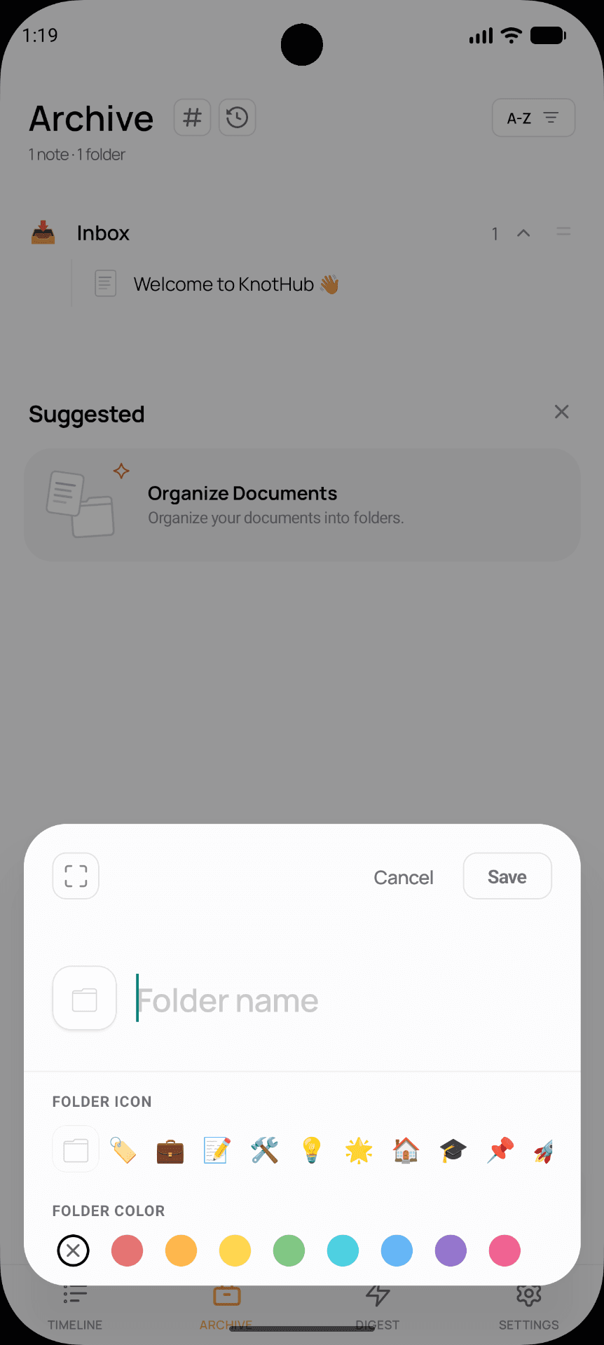 Dynamic Organization
